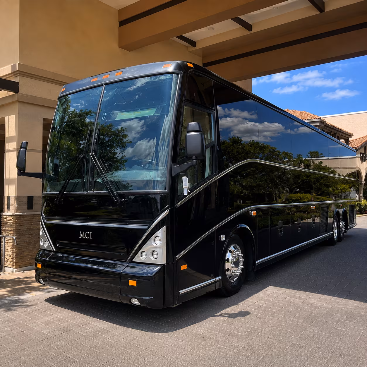 the right bus for mounts botanical garden and grassy waters nature field trips