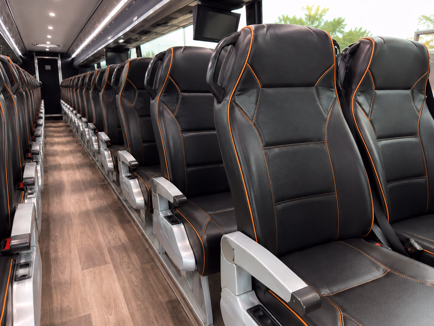 west palm beach charter bus services inside