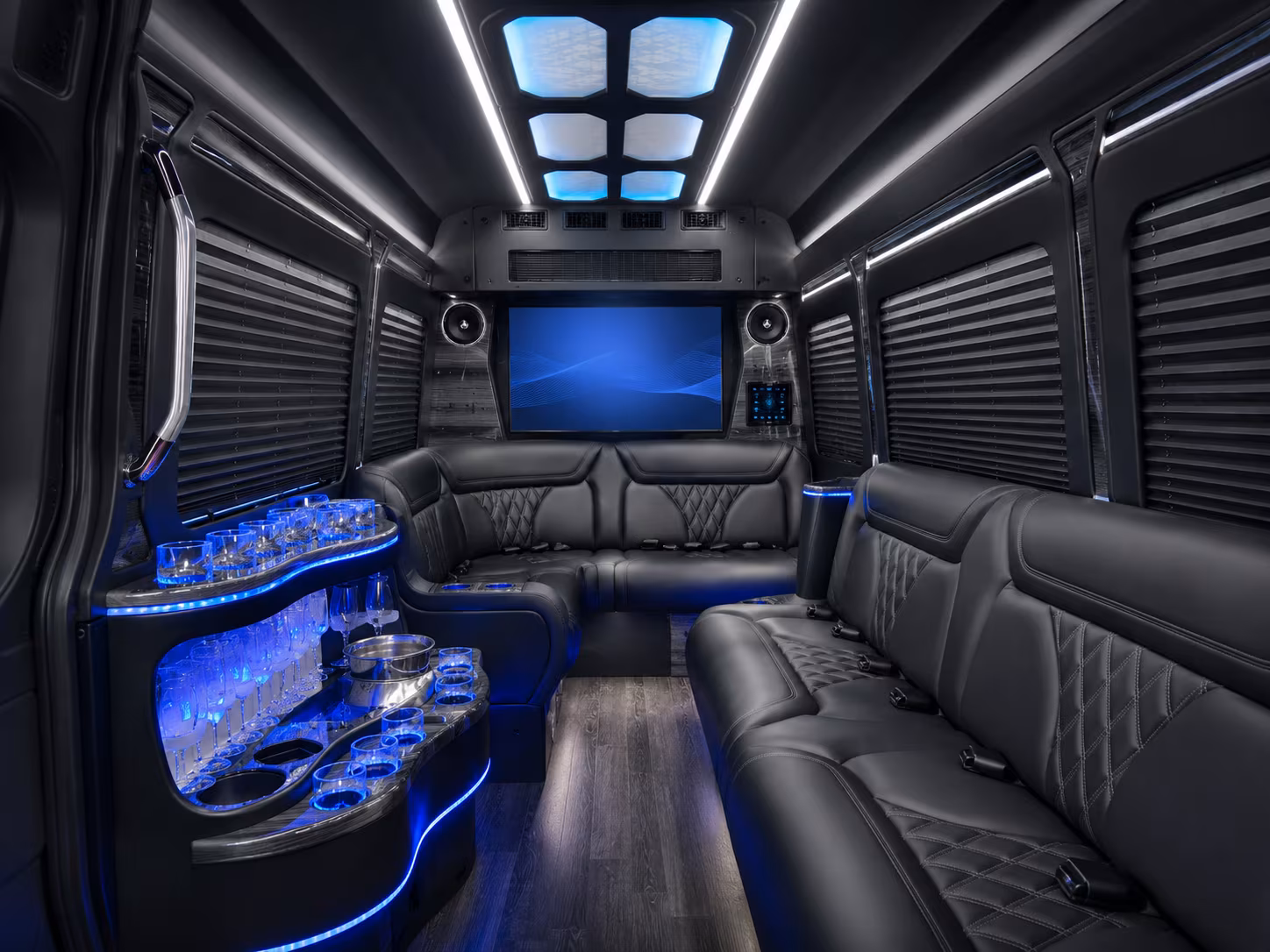 west palm beach employee transportation onboard seating