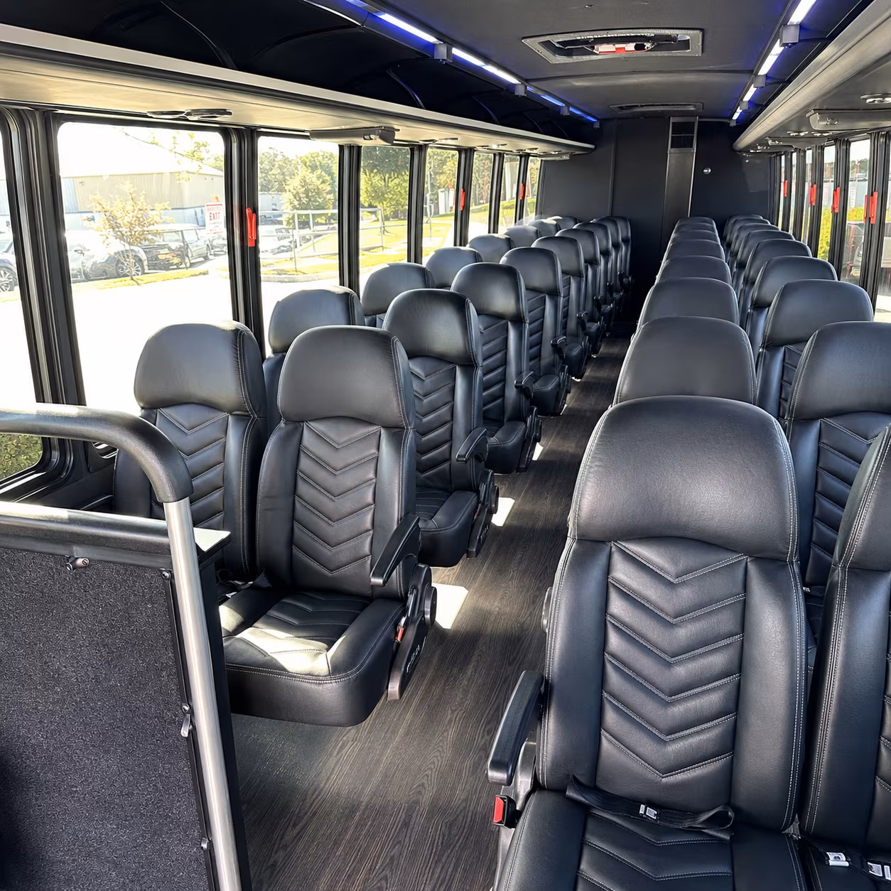 west palm beach wedding transportation onboard seating